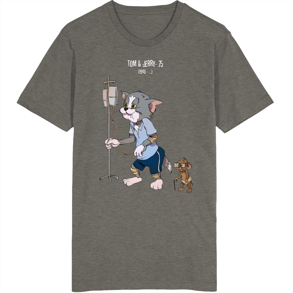 Tom And Jerry Age 75 Cartoon Characters T Shirt