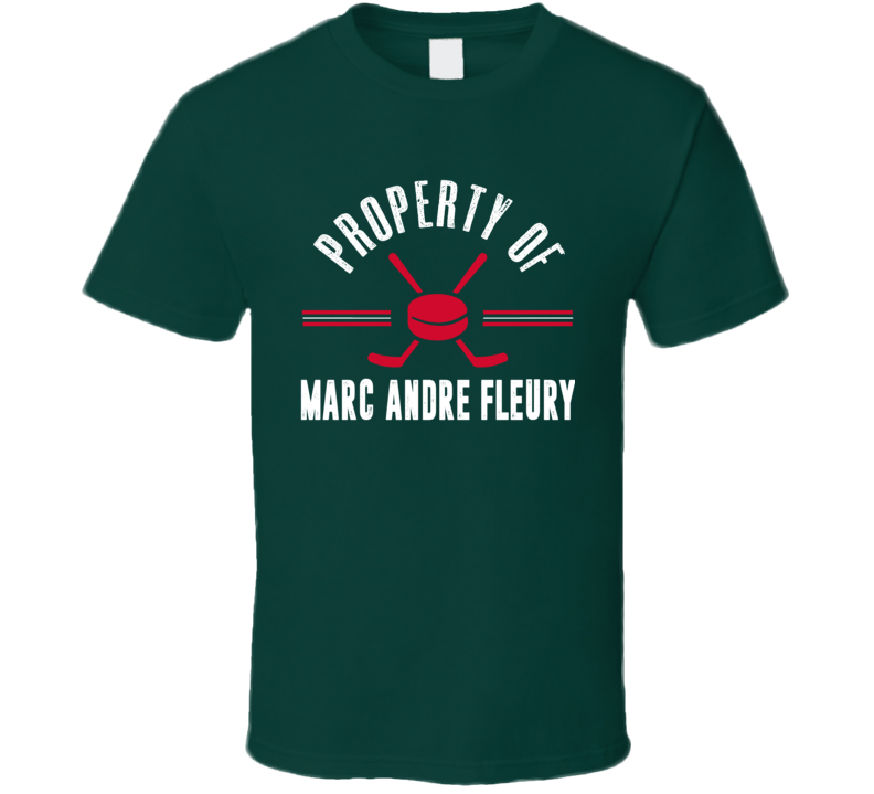 Property Of Marc-andre Fleury T Shirt