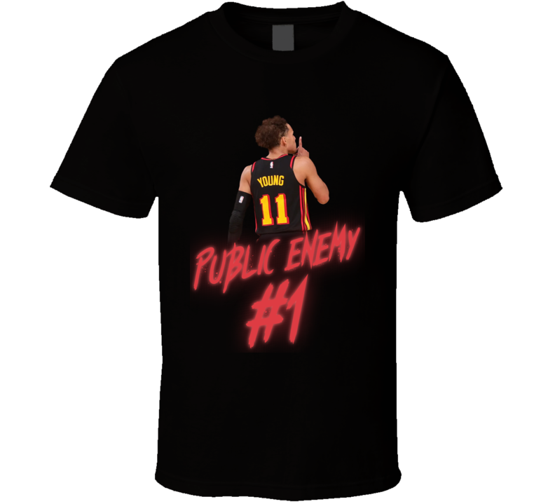 Trae Young Public Enemy One T Shirt