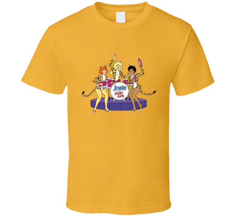 Josie And The Pussycats Cartoon Band T Shirt