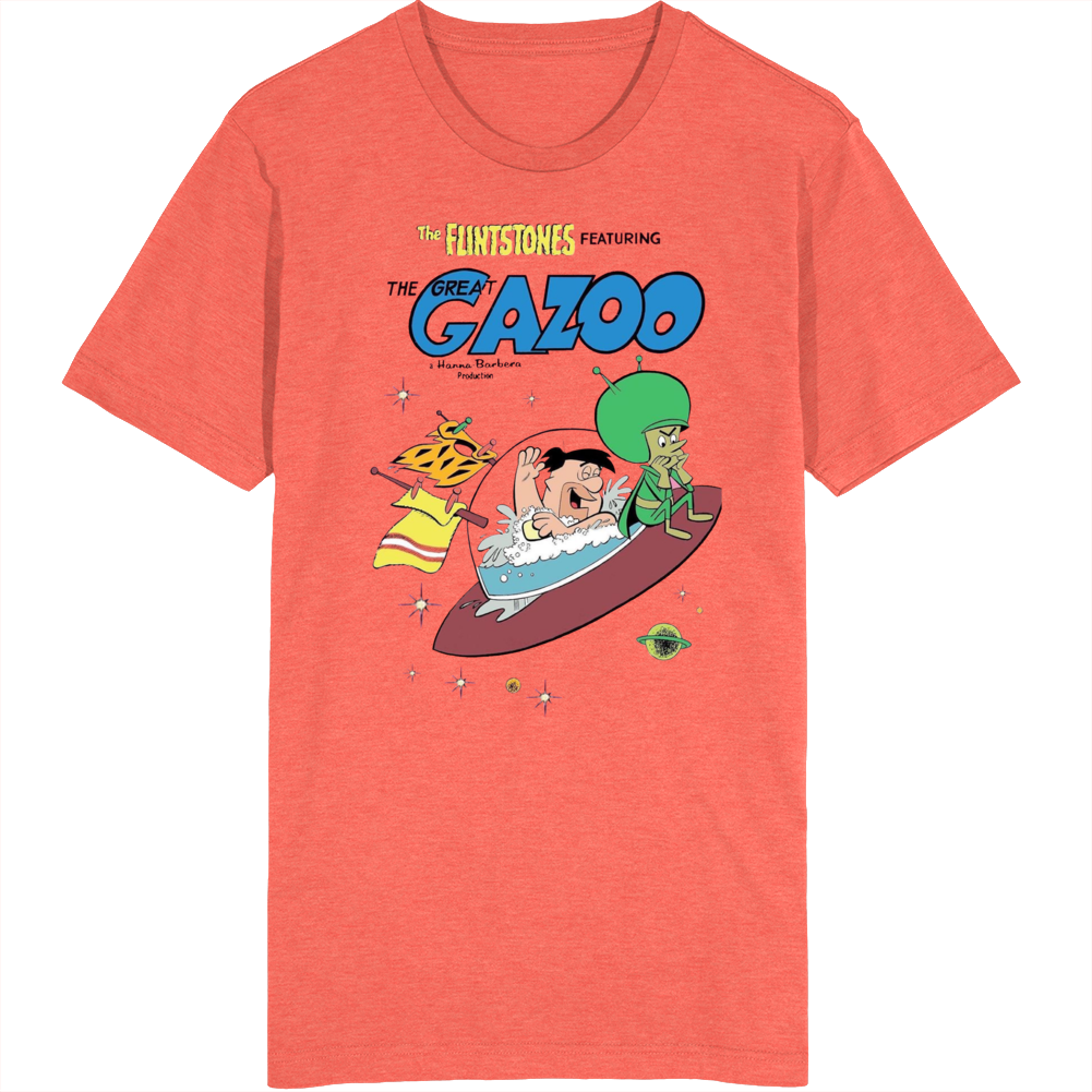 The Flintstones Featuring The Great Gazoo Cartoon T Shirt