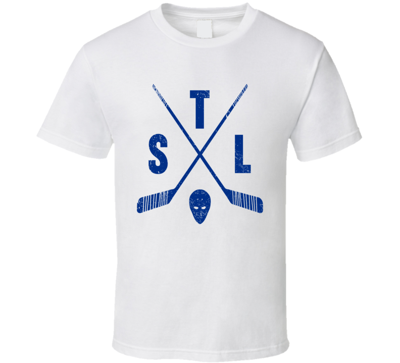 Stl St Louis Retro Hockey T Shirt