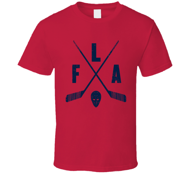 Fla Florida Retro Hockey T Shirt