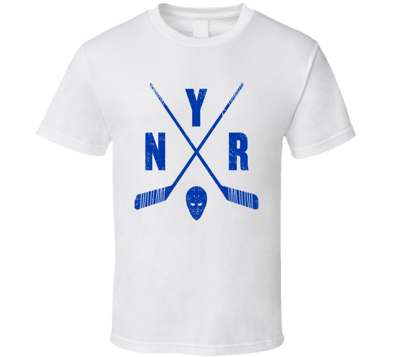 Nyr New York Retro Hockey White T Shirt