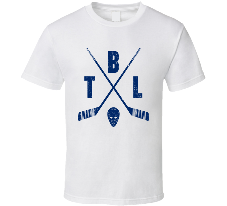 Tbl Tampa Bay Retro Hockey White T Shirt