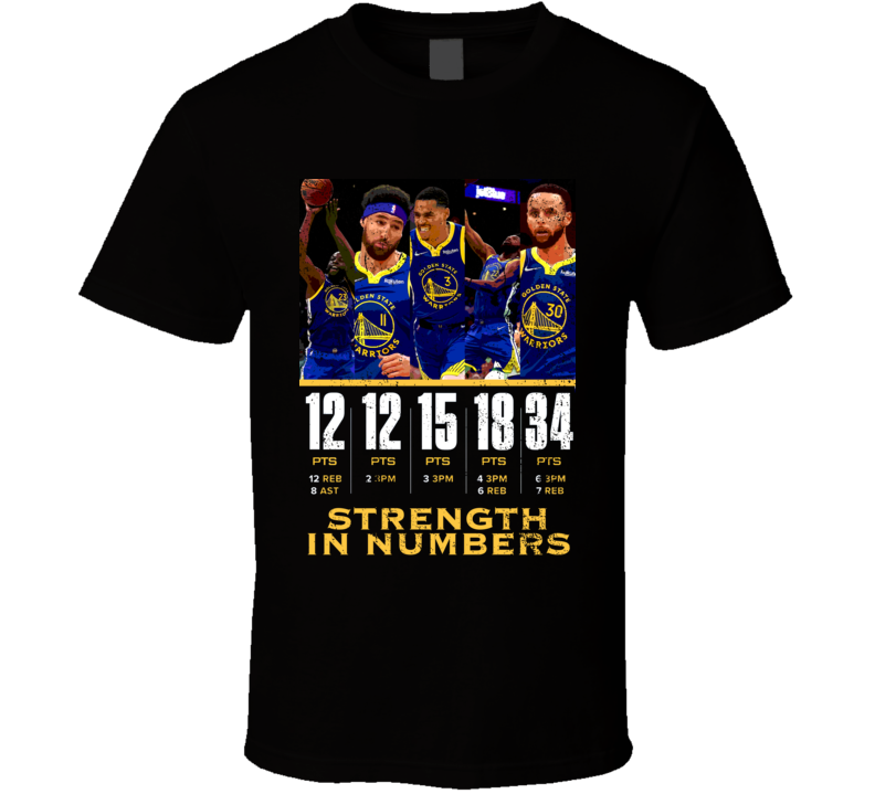 Strength In Numbers Golden State Game 6 T Shirt