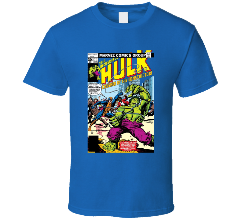The Incredible Hulk Comic Issue 212 T Shirt