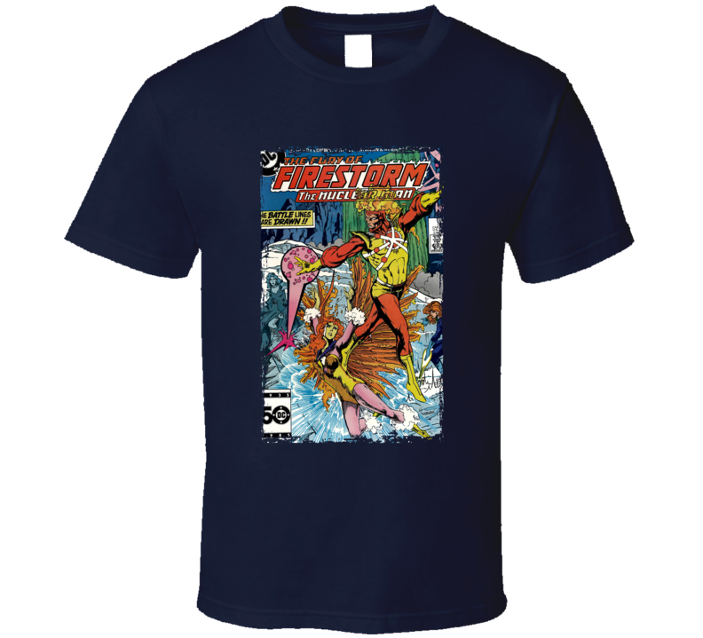 The Fury Of Firestorm Comic Issue 36 T Shirt