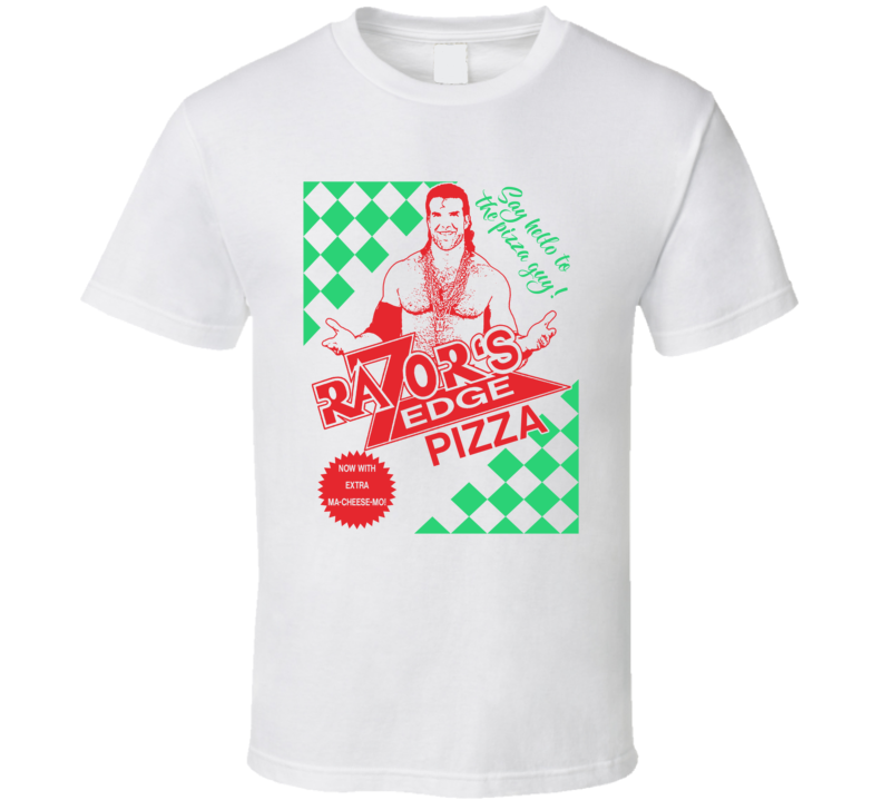 Machismo Pizza Razor Parody T Shirt