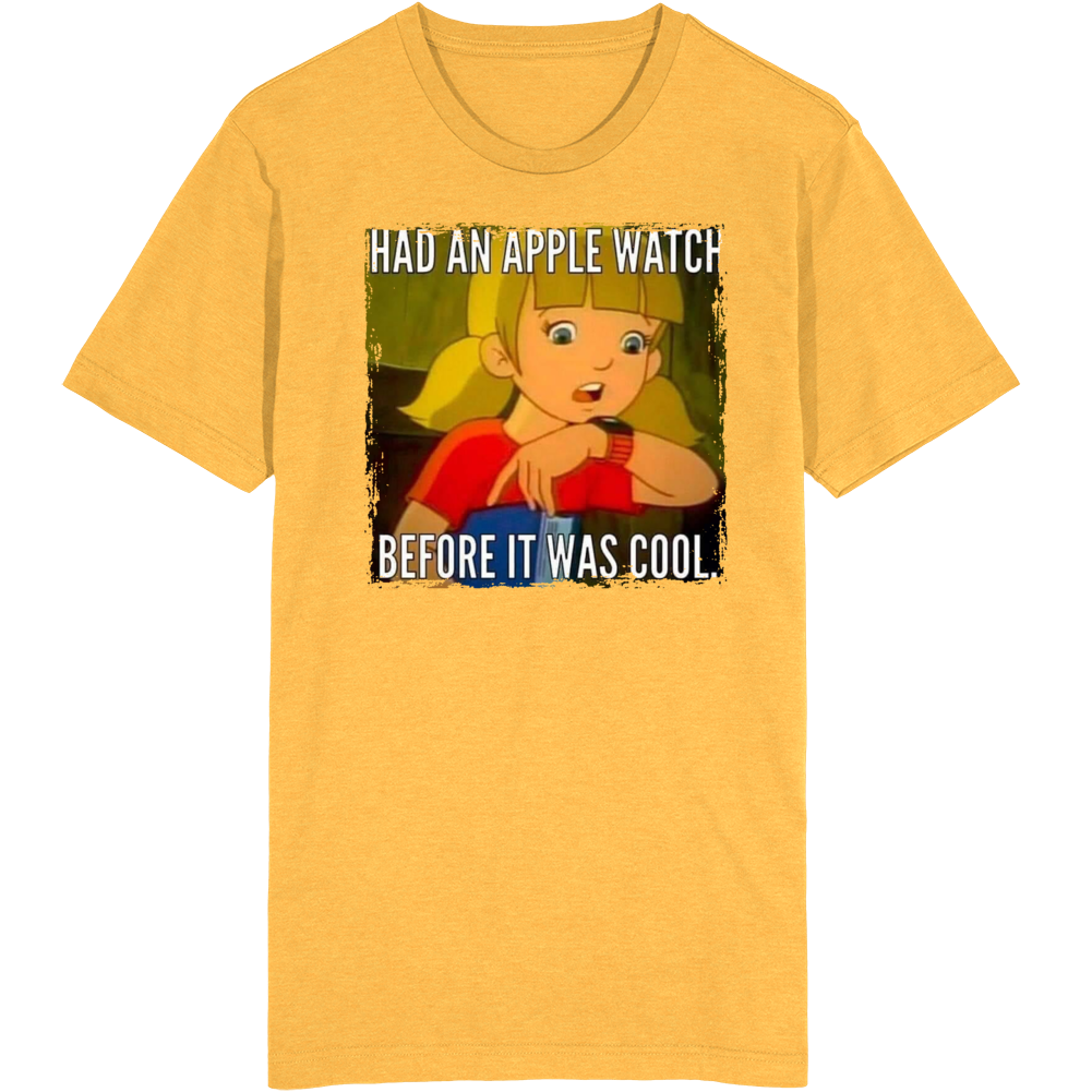 Had An Apple Watch Before It Was Cool Penny Inspector Gadget Cartoon T Shirt