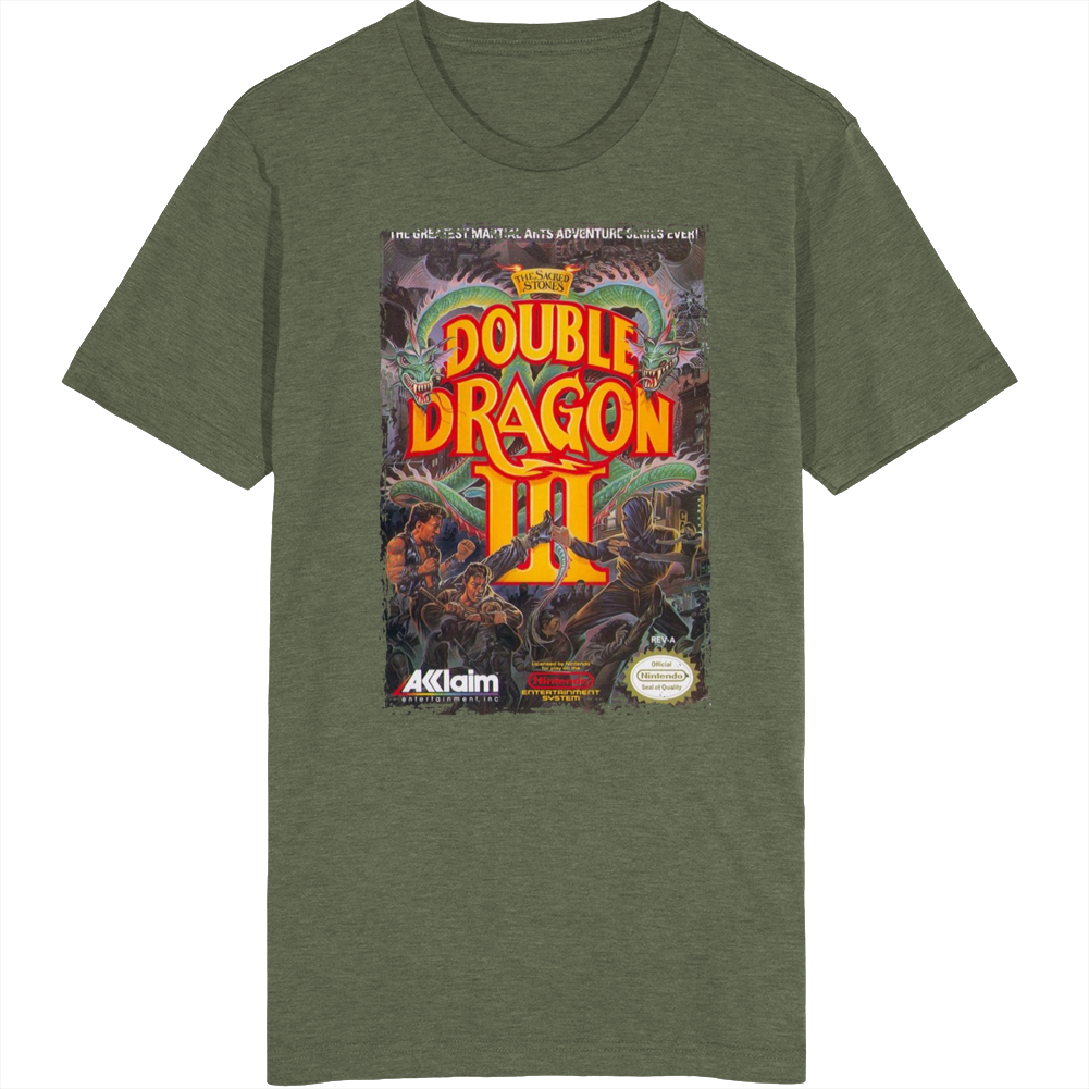Double Dragon Iii Video Game T Shirt