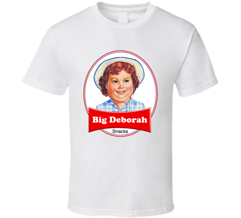 Big Deborah Little Debbie Snacks Parody T Shirt