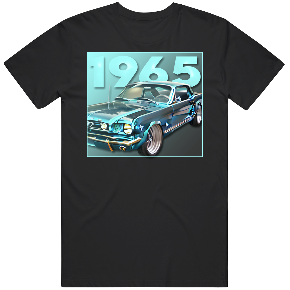 1965 Mustang Classic Car T Shirt