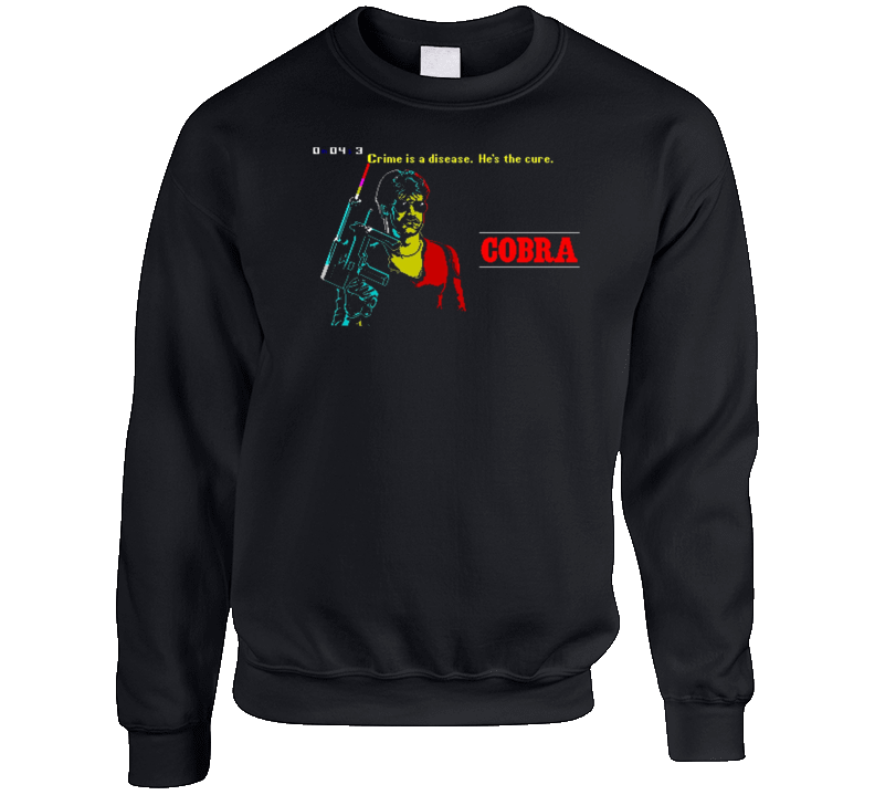 Cobra Video Game Crewneck Sweatshirt