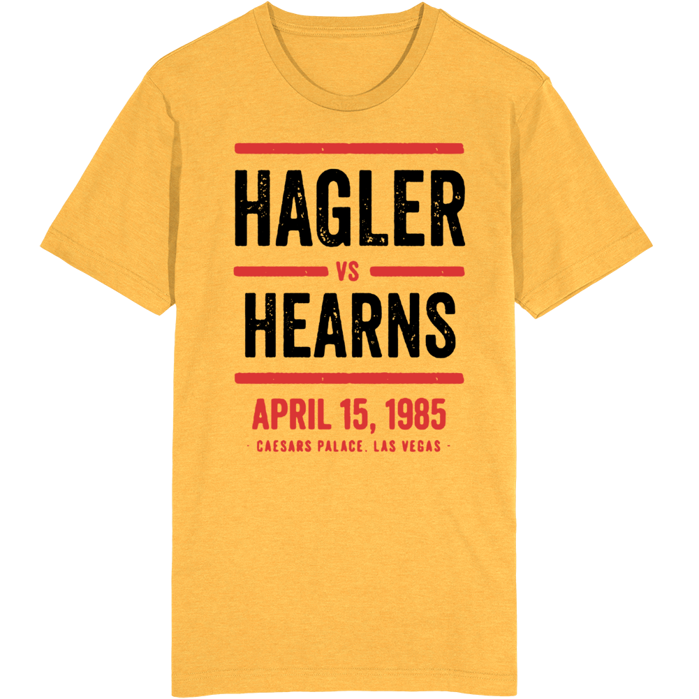 Hagler Vs Hearns April 1985 Boxing Match T Shirt