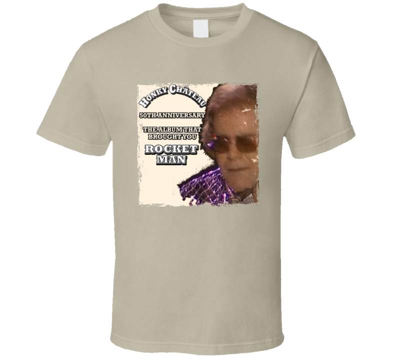 Honky Chateau Rocket Man 50th Anniversary T Shirt