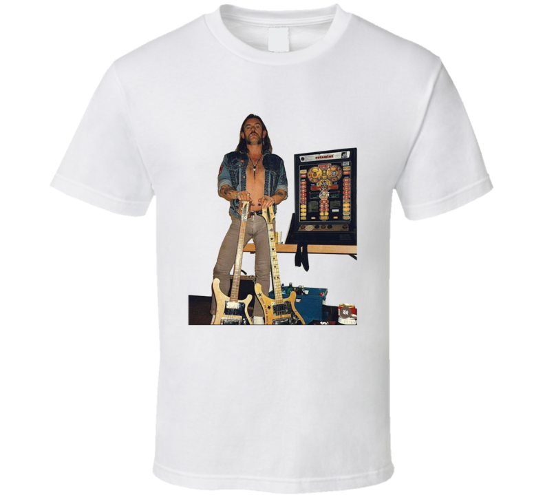 Lemmy Kilmister Motorhead English Rock Band T Shirt