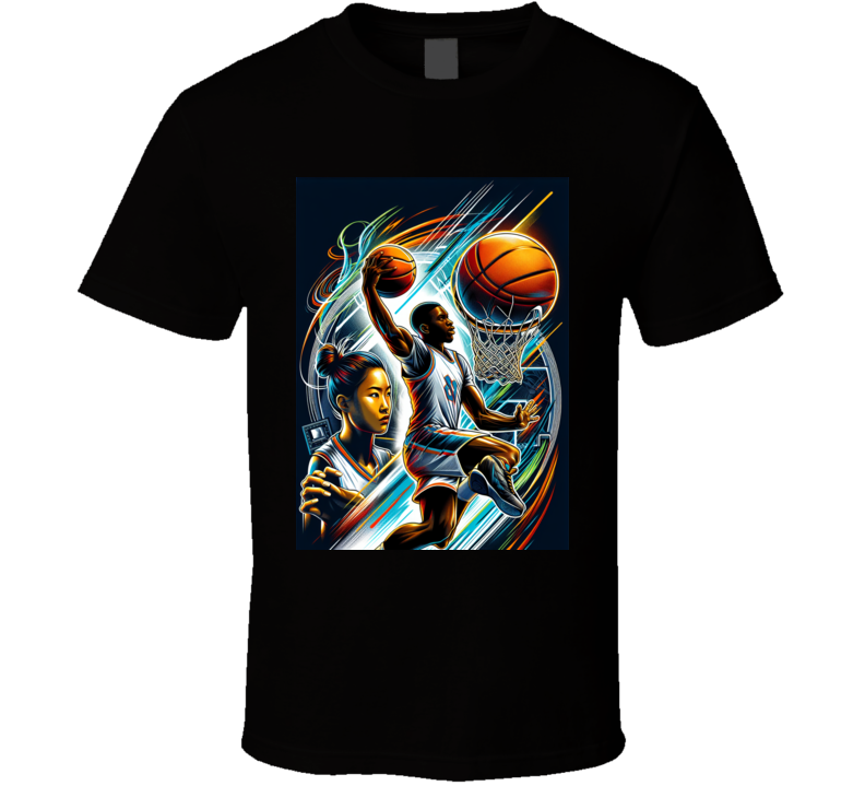 Basketball Hoops Fan T Shirt