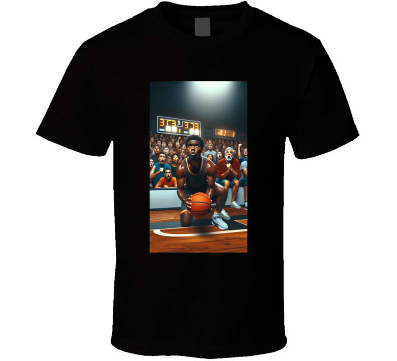Crucial Last Shot Basketball Fan T Shirt