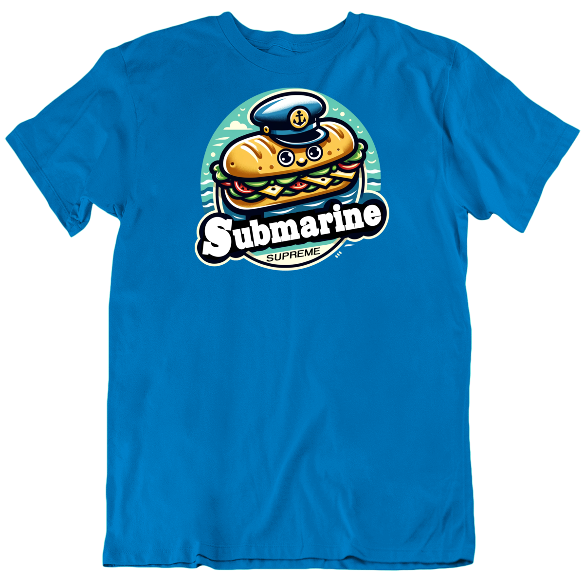 Submarine Food Restaurant Parody Funny T Shirt