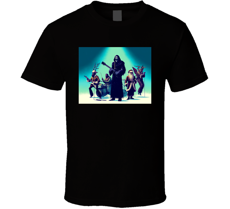 Heavy Metal Rock Band Parody T Shirt