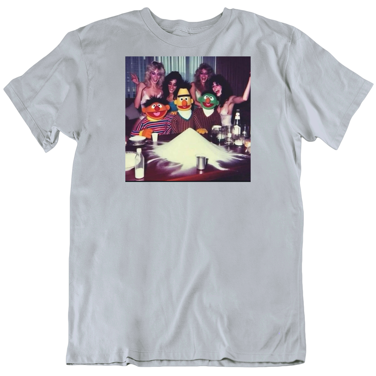 Bert And Ernie Party Time Funny T Shirt