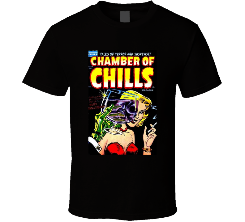 Chamber Of Chills Tales Terror Suspense T Shirt