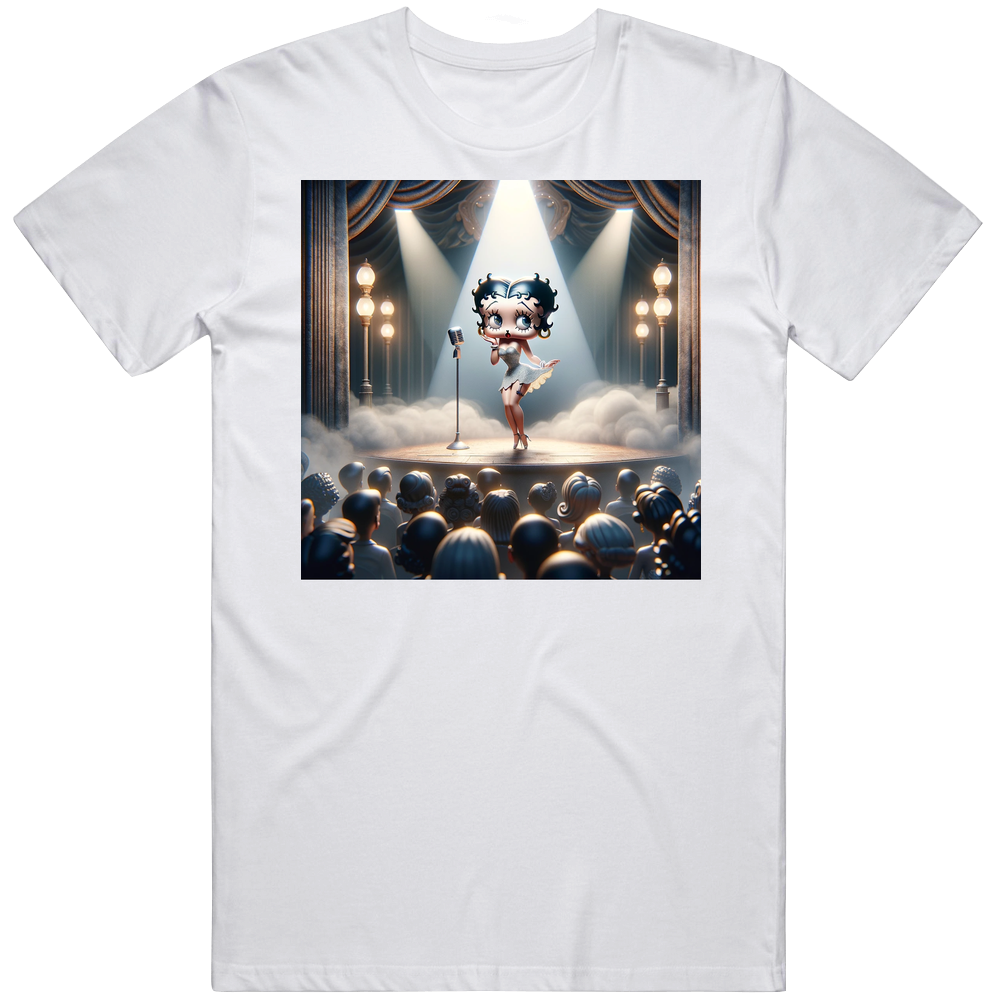 Betty Boop On Stage T Shirt