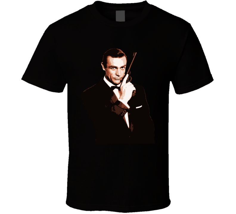 James Bond Ian Fleming 007 film T shirt James Bond Ian Fleming 007 film T shirt