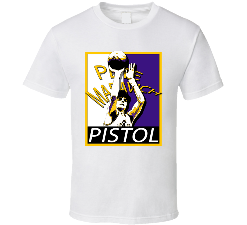 Pistol Pete Maravich Basketball great legend sports hope t shirt Pistol Pete Maravich Basketball great legend sports hope t shirt