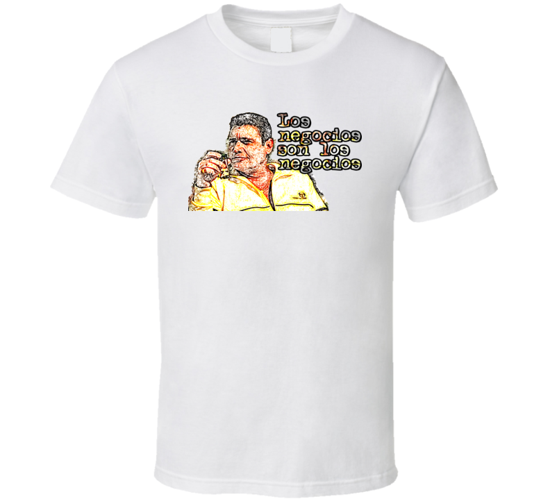 Breaking Bad Don Eladio business is business white t shirt Breaking Bad Don Eladio business is business white t shirt