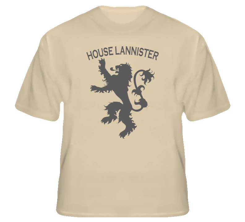 House Lannister Game Of Thrones Tv Fantasy T Shirt House Lannister Game Of Thrones Tv Fantasy T Shirt