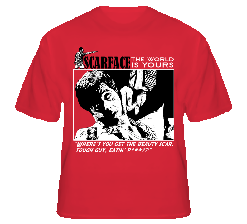 Scarface Tony Montana Gangster Movie Cuban T Shirt T shirt Scarface Tony Montana Gangster Movie Cuban T Shirt T shirt