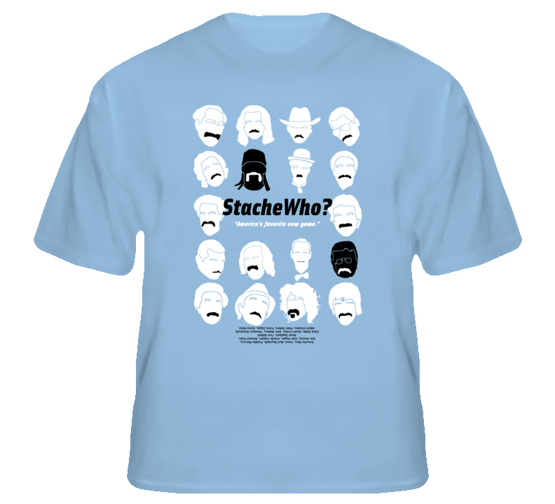 Stachewho Guess The Famous Mustache Funny T Shirt T shirt Stachewho Guess The Famous Mustache Funny T Shirt T shirt
