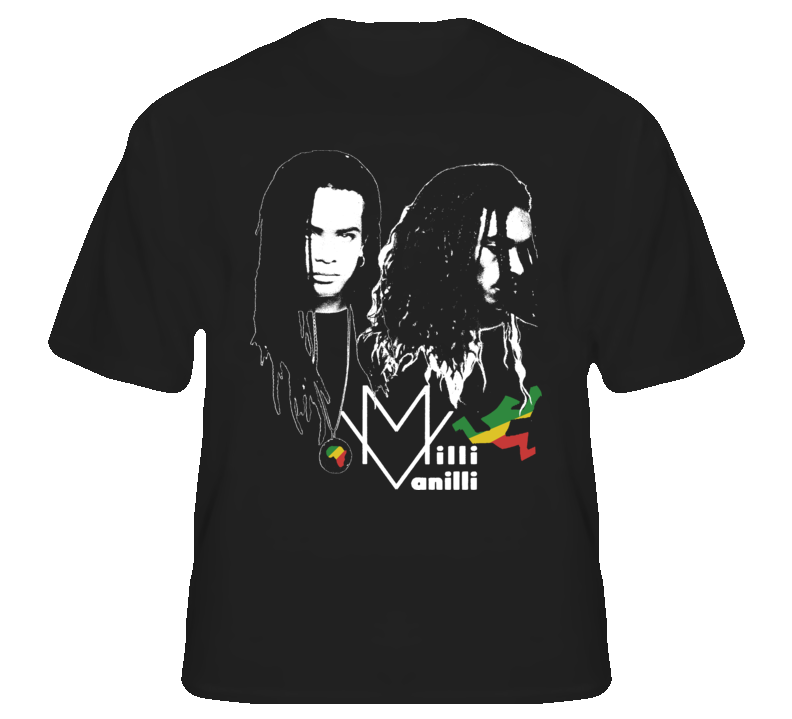 Milli Vanilli Pop Stars Retro Music Dance T Shirt T shirt Milli Vanilli Pop Stars Retro Music Dance T Shirt T shirt