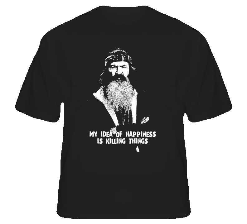 Phil Duck Dynasty Happy Redneck Tv T shirt Phil Duck Dynasty Happy Redneck Tv T shirt