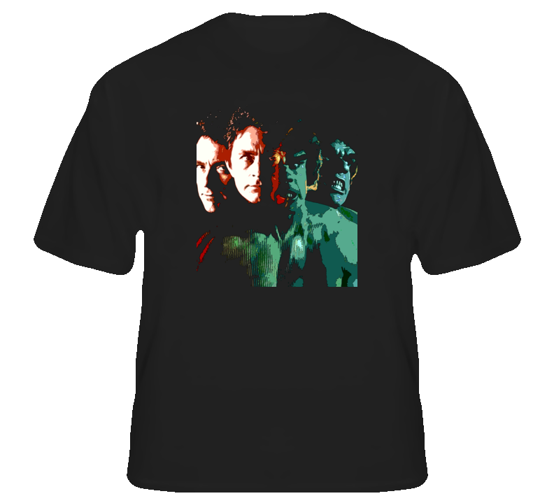 The Incredible Hulk tv show 70s comic T shirt The Incredible Hulk tv show 70s comic T shirt
