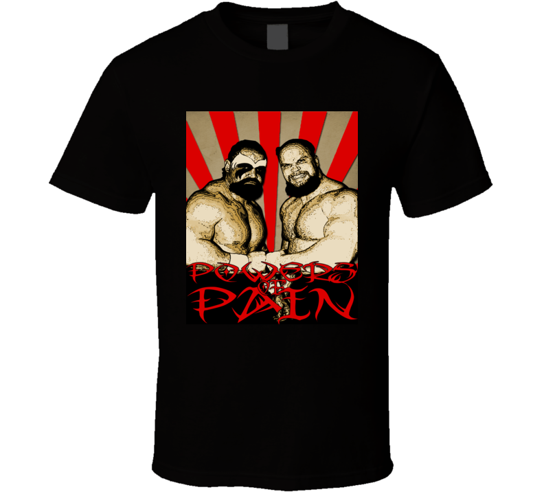 Powers of Pain Wrestling tag team classic retro t shirt Powers of Pain Wrestling tag team classic retro t shirt
