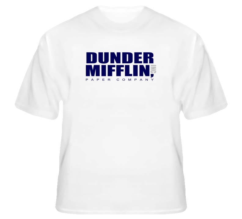 Dunder Mifflin INC Paper company Office funny tshirt Dunder Mifflin INC Paper company Office funny tshirt
