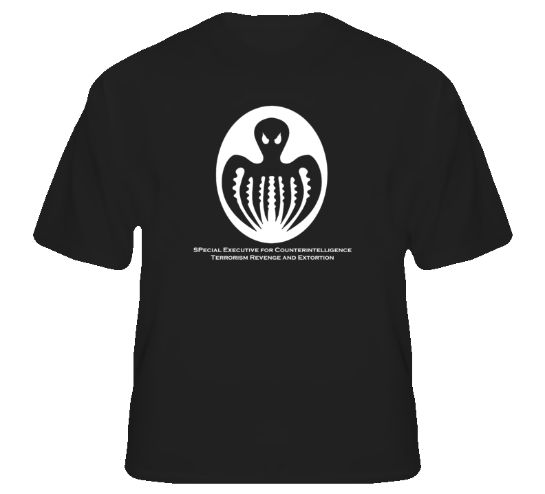 Spectre terrorist organisation 007 James Bond t shirt Spectre terrorist organisation 007 James Bond t shirt