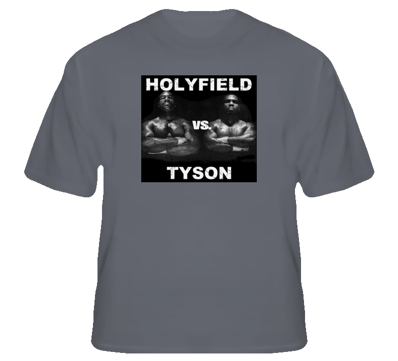 Holyfield vs Tyson Boxing champ boxer t shirt Holyfield vs Tyson Boxing champ boxer t shirt