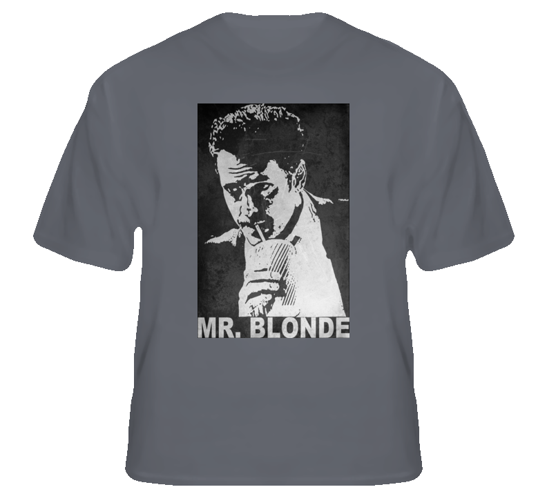 Mr Blonde Reservoir Dogs Tarantino classic crime movie t shirt Mr Blonde Reservoir Dogs Tarantino classic crime movie t shirt