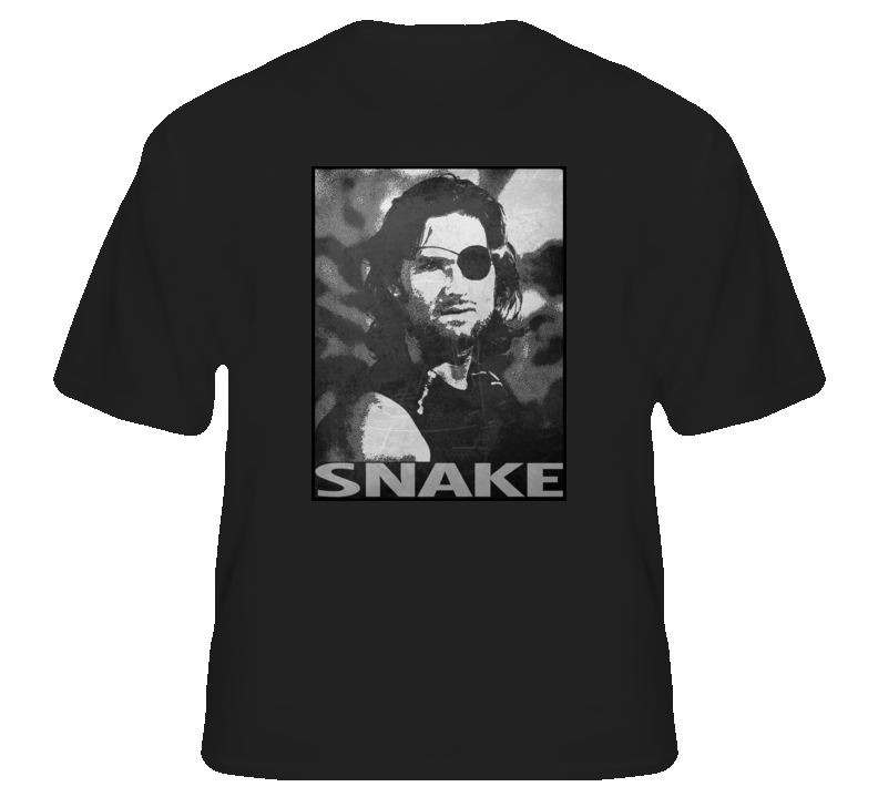 Snake Plissken Escape from NY cult movie Kurt Russell fan t shirt Snake Plissken Escape from NY cult movie Kurt Russell fan t shirt