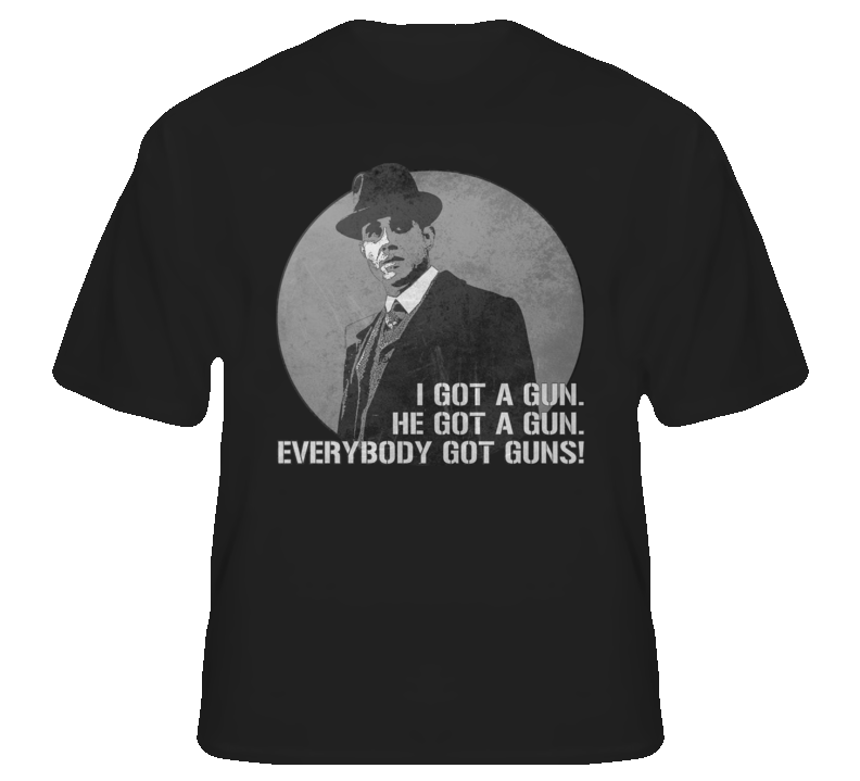 Everybody got guns Gyp Rosetti Boardwalk tv funny gangster t shirt Everybody got guns Gyp Rosetti Boardwalk tv funny gangster t shirt