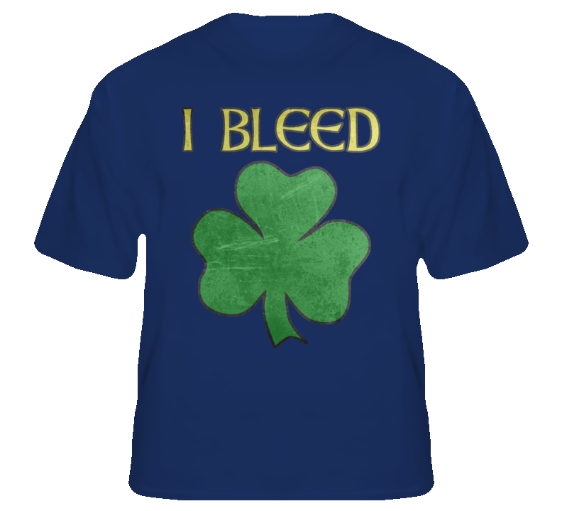 I Bleed Irish Boxing MMA football sports college fan t shirt I Bleed Irish Boxing MMA football sports college fan t shirt