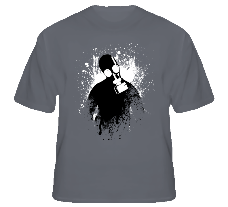 Future Hacktivist anonymous gas mask horror geek fan t shirt Future Hacktivist anonymous gas mask horror geek fan t shirt