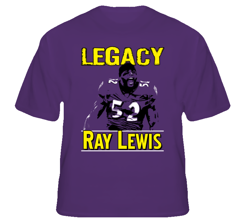 Ray Lewis #52 Football Legacy Baltimore fan t shirt Ray Lewis #52 Football Legacy Baltimore fan t shirt
