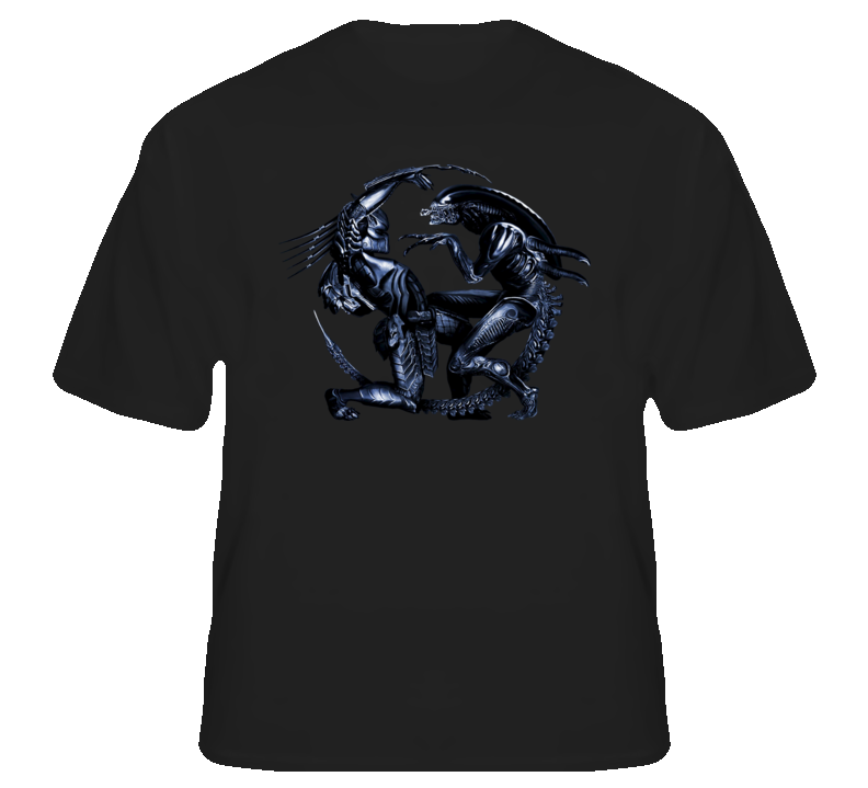 Alien vs Predator movie Sci Fi film space fan t shirt Alien vs Predator movie Sci Fi film space fan t shirt
