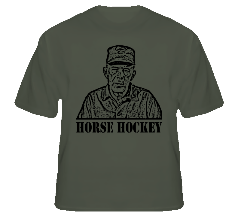 Colonel Potter Horse Hockey funny Mash tv fan t shirt Colonel Potter Horse Hockey funny Mash tv fan t shirt
