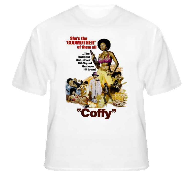 Coffy Pam Grier 70s Blaxploitation movie fan hip hop t shirt Coffy Pam Grier 70s Blaxploitation movie fan hip hop t shirt